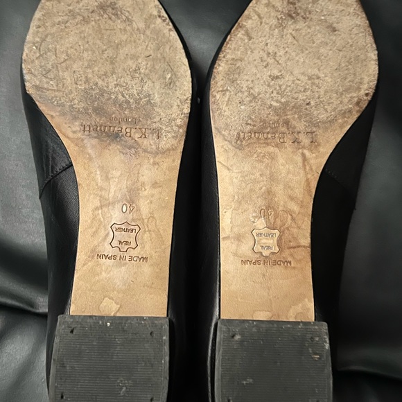 LK Bennett Leather Flats, Size 9/40 - Picture 4 of 4